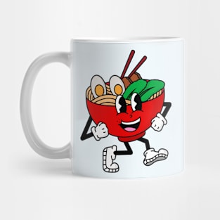 Pho Soup Vintage Cartoon Illustration Mug